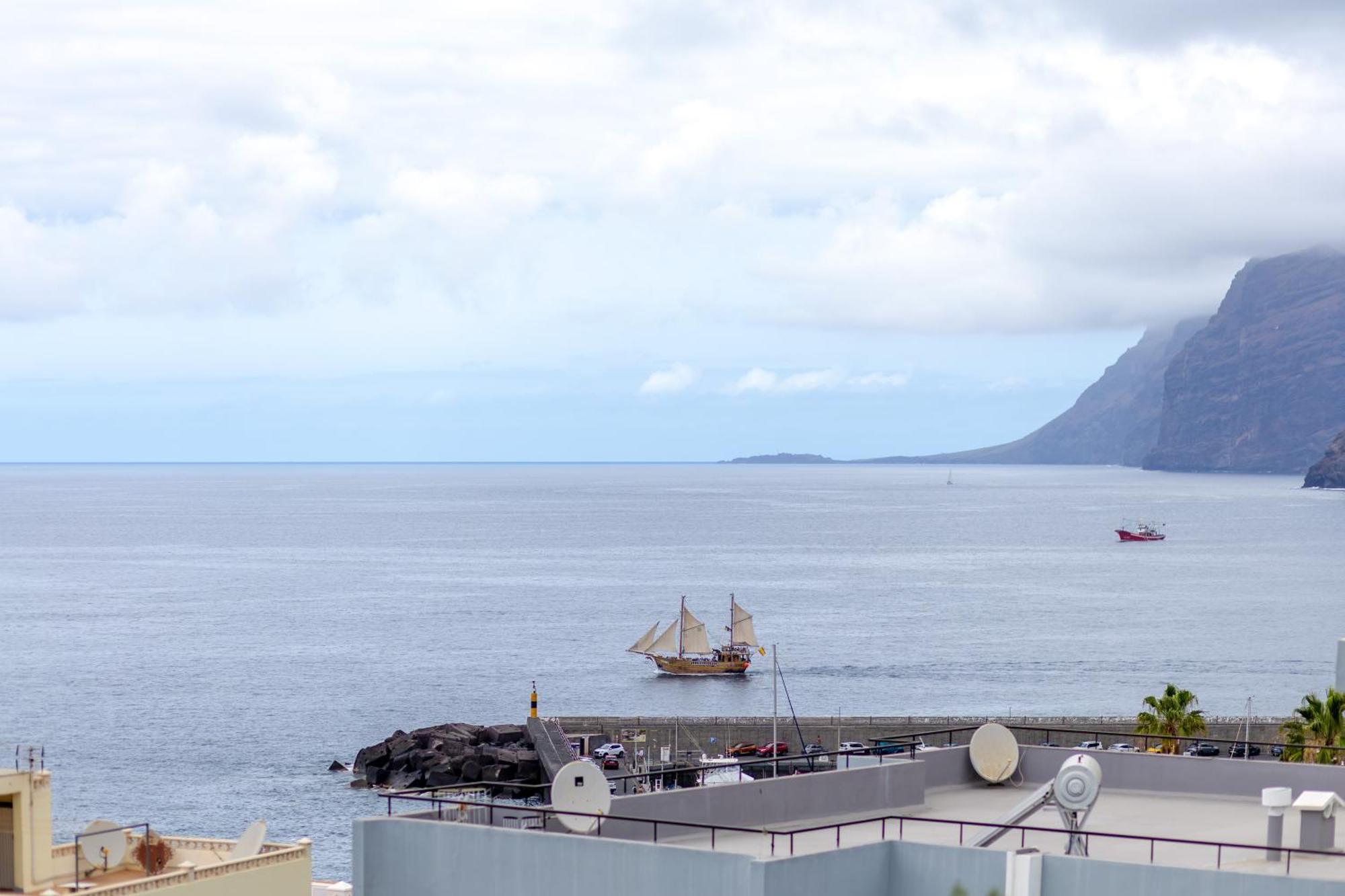 Teneryfa Los Gigantes Acantilado de los Gigantes Luaran gambar